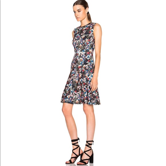 Erdem Multicolor Jelena Gloria Garden Dress - Picture 1 of 8